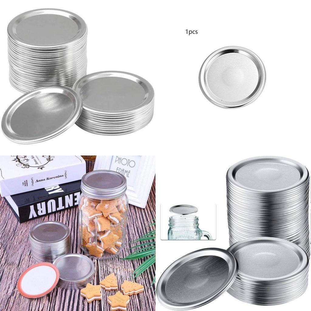 24 Pcs Regular Mouth Mason Jar Lids For Leak Proof Food Storage And Preservation