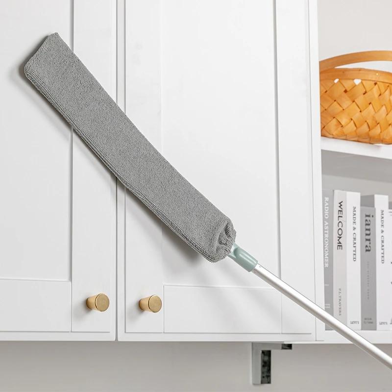 Nettoyeur de poussière d'espace rétractable, vadrouille, brosse de nettoyage pliante, brosse de nettoyage d'espace inférieur de canapé-lit, dépoussiérage, outils de nettoyage ménager