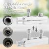 Faucet Angle Valves Broken Wire Extractor Universal Damage Screw Extractor Remover Tool Household Manual Plumber Tool 4/6 Points