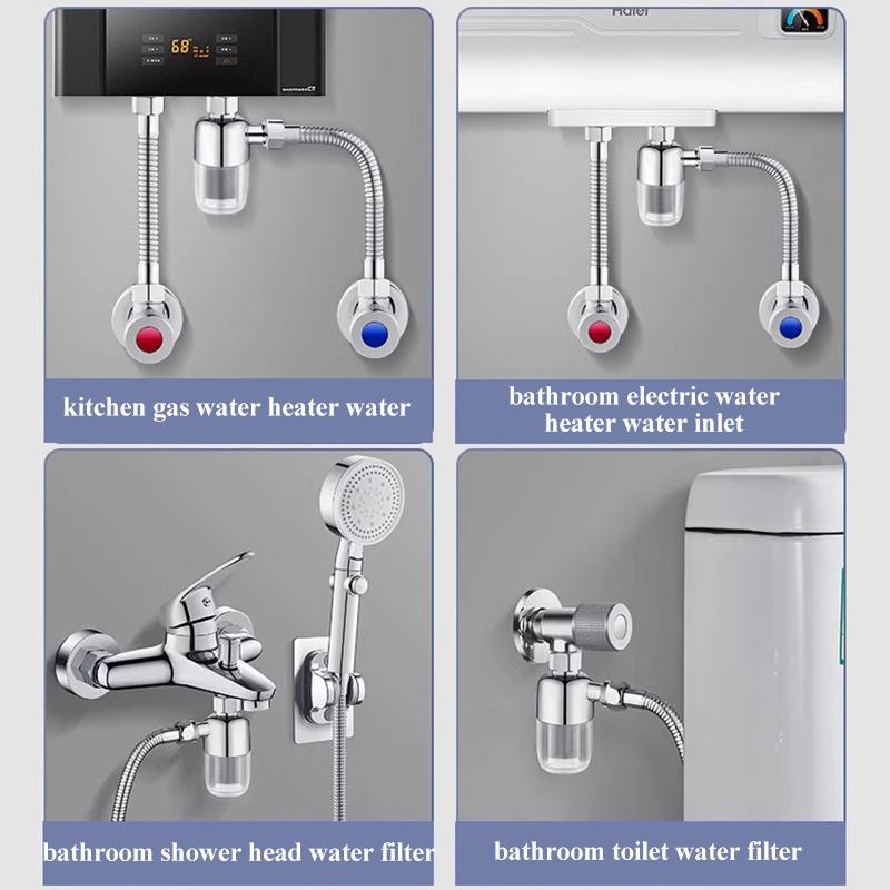 Household Water Heater Pre-filter Gas Electric Water heater Water Inlet Tap Water Scale Prevention Water Purification Filter