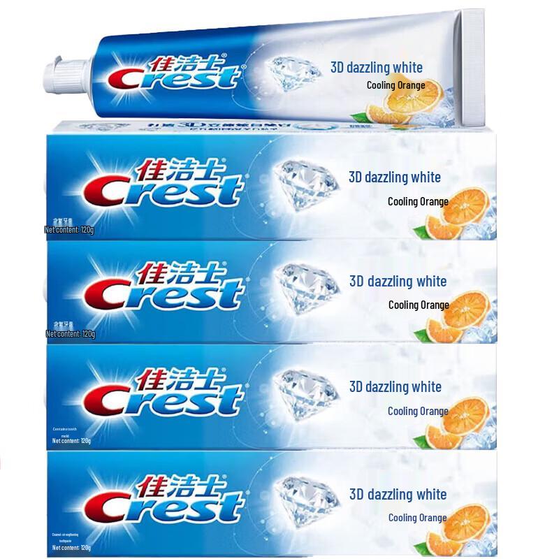 Crest 3D White Invigorating Orange Toothpaste