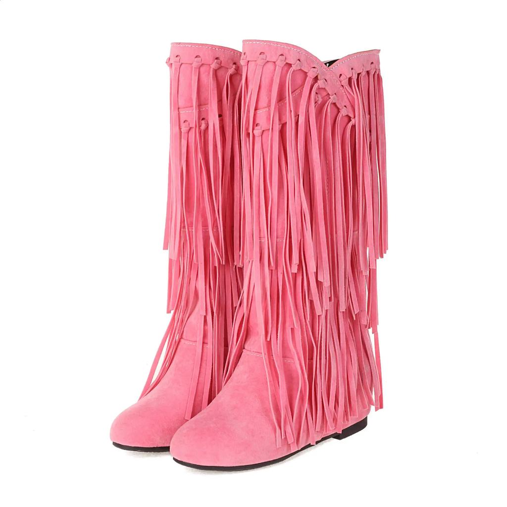 Women's Rubber Boots Winter Footwear Autumn Shoes Round Toe Luxury Designer Sexy Thigh High Heels High Sexy Rain