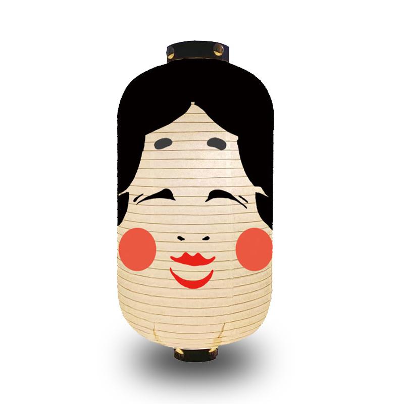 Japanese Style Hanging Lanterns Gothic Ghost Face Lantern Festivals Party Sushi Bar Izakaya Decor Advertising Sign