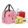 Custom Dr Slump Anime Arale Poop Insulated Lunch Bag for Camping Travel Leakproof Cooler Thermal Bento Box Women Kids