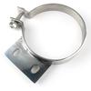 Fits Peterbilt Exhaust Stack 5" Mount Bracket Clamp Chrome 379 359 1987-1993 10294 Silver