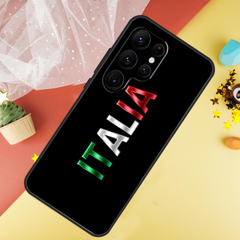 Italien Flagge Handyhülle Für Samsung Galaxy S26 S25 S24 S21 S20 S22 S23 Ultra S10 Plus S25 FE Hülle Coque