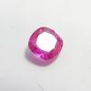 4.30 Ct Čtvercový polštářkový brus Růžový rubín CERTIFIKOVANÝ Přírodní volný drahokam P-4730-Ra