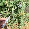 Portable Manual Hoe Weeding Puller Manual Small Hoe Gardening Tool Lawn Root Remover For Gardening Outdoor Digging Tool