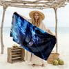 Naruto Character Customizable Name Beach Towel Soft Durable Quick-Dry Perfect for Traveling Yoga Camping and Swimming