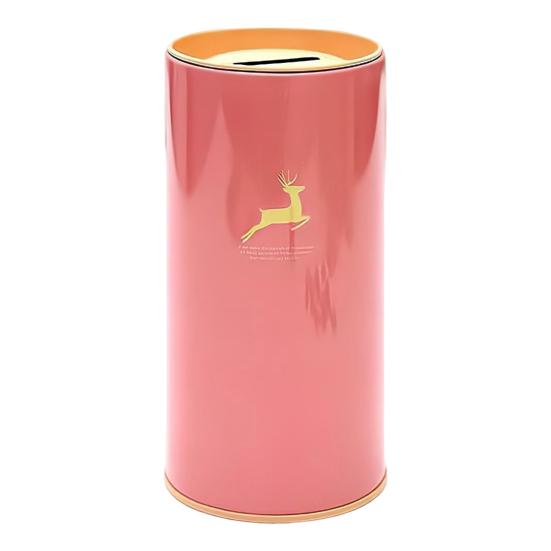 Kovové prasátko s velkou kapacitou, zvířecí vzor, ​​​​dětská válcová spořitelna, nástroj pro finanční správu