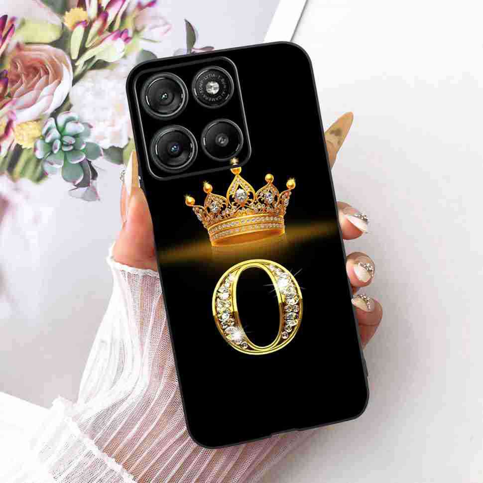 For Motorola Moto G67 Power Case Couple 26 Letters Cover Soft Silicone Phone Cases For Moto G 67 G67 Power Bumper