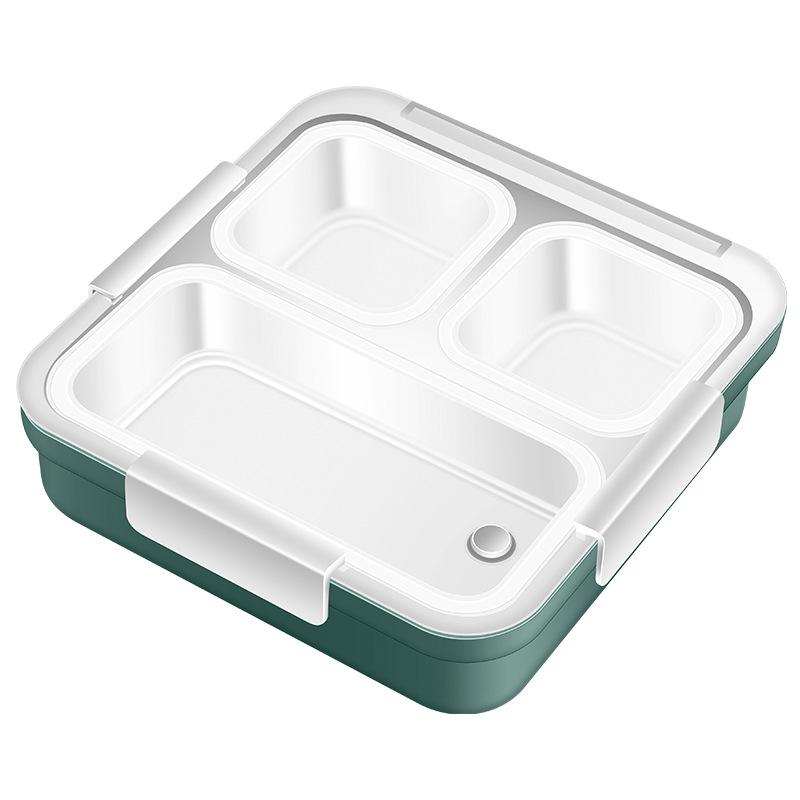 Leak-Proof 316L Stainless Steel Lunch Box: Large-Capacity Portable Bento for Students and Outdoor Use