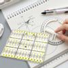 DIY Acrylic Sewing Rulers Measure Quilting Tool Square Ruler Cutting Rule