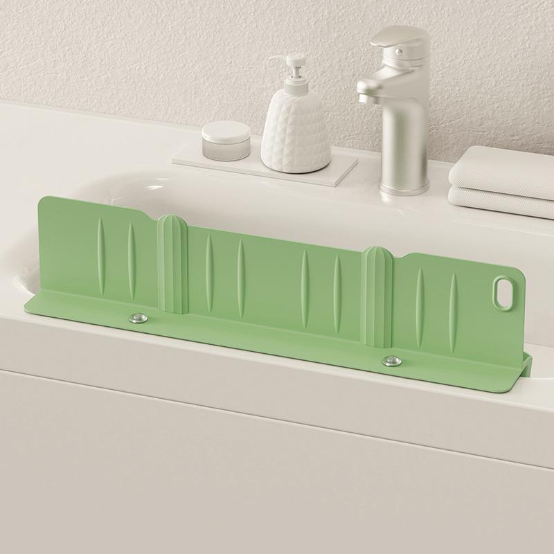 Kitchen Sink Edge Baffle Household Faucet Splash Baffle Toilet Washstand Baffle