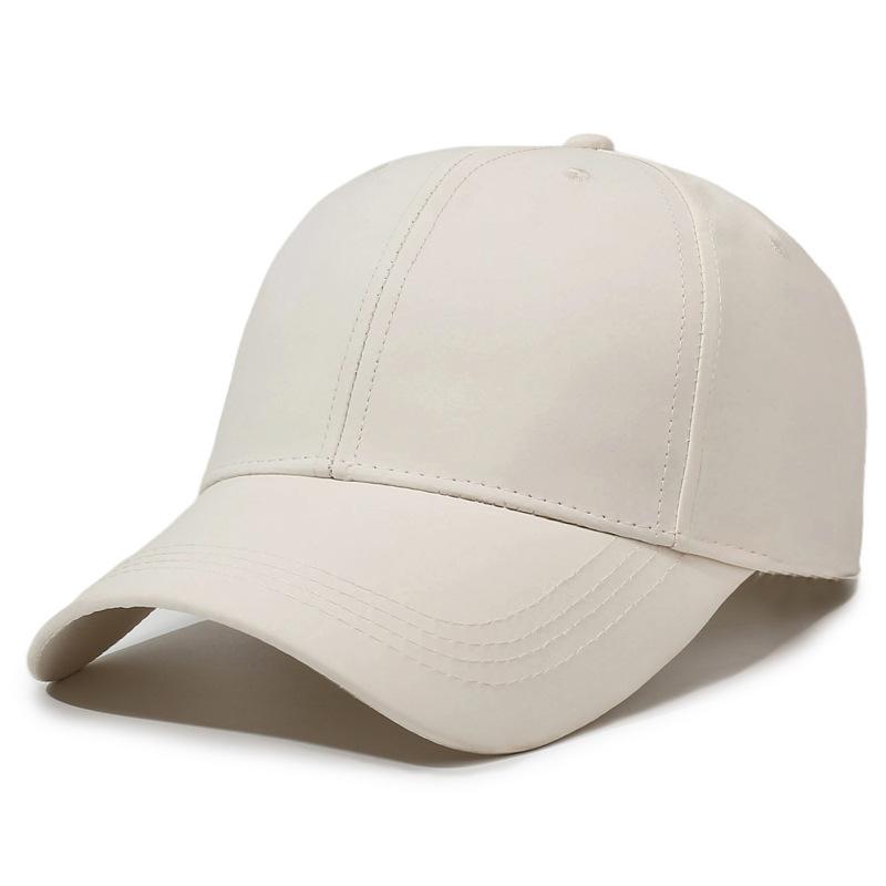Solid Color Baseball Cap for Unisex Sunscreen Cap Outdoor Cap