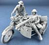 Copperstate Models 1/35 Maßstab WWI Britische Maschinengewehr-Einheit Motorradbesatzung 2 3D-Drucker-Bausatz COPF35081 (Menschen)
