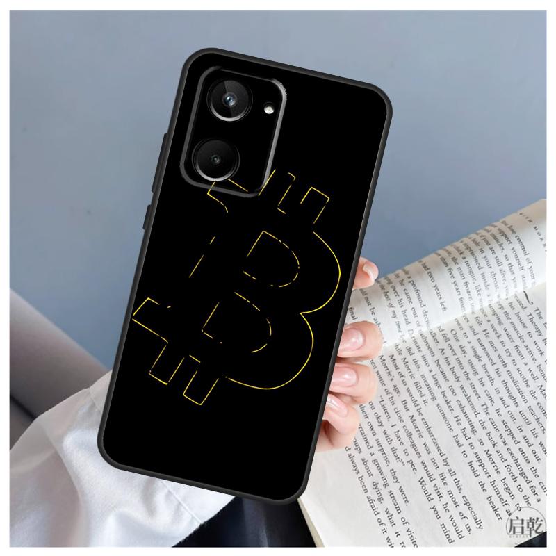 Bitcoin For Realme GT7 Pro GT6 C67 C65 C63 C61 C55 C53 C51 C35 C71 C75 11 12 13 14 15 Pro Plus Case