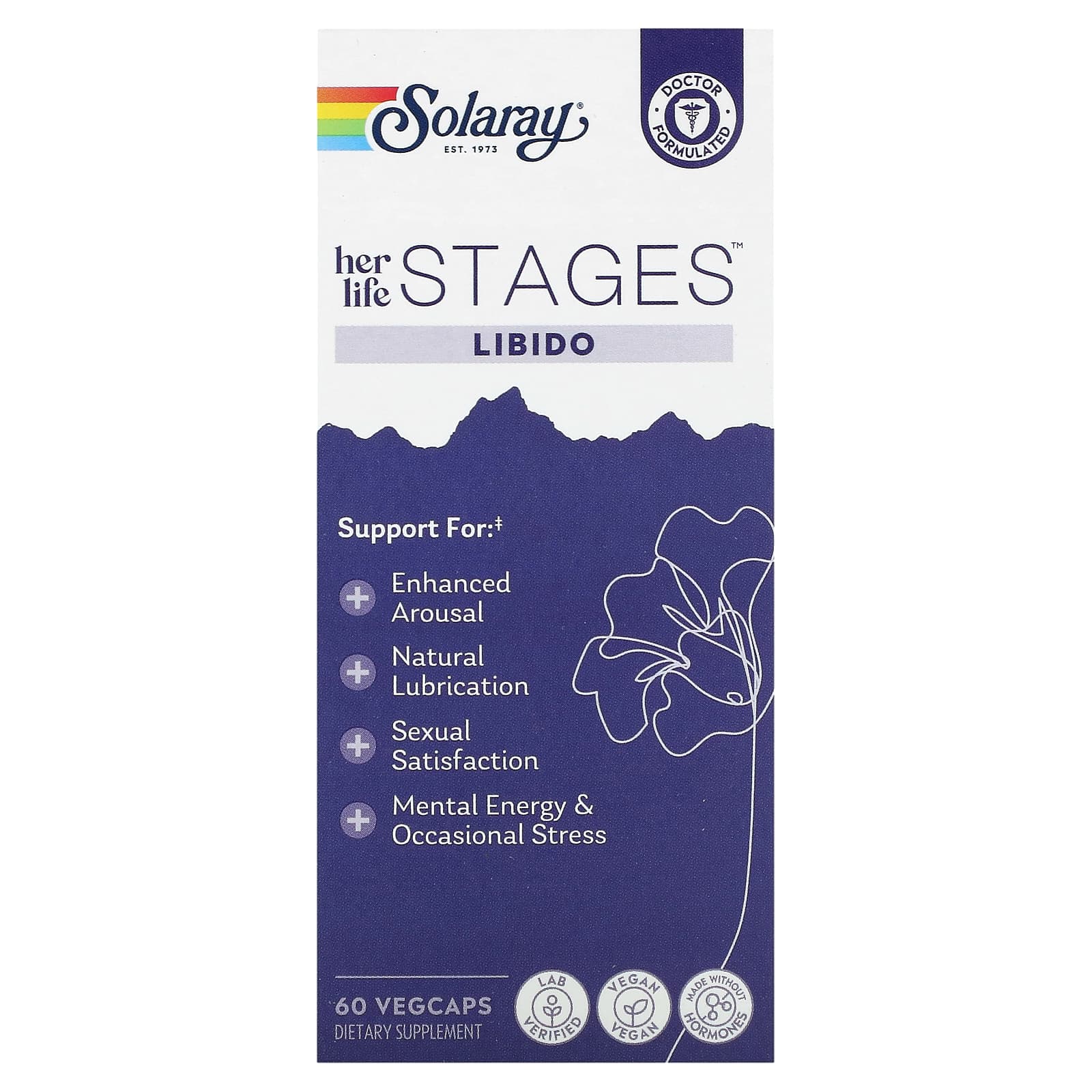 

Her Life Steps, Libido, 60 Veggie Capsules