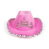 Pink Cowgirl Hat Tiara Cowboy Hat Dress Up Costume Clothes for Kids Pretend Play Party Favors Western Cowboy Hat for Boys Girls