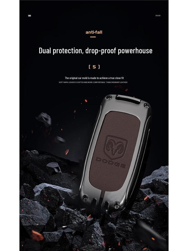 Dodge Journey Car Key Cover & DODGE RAM Longhorn Men’s Protective Shell