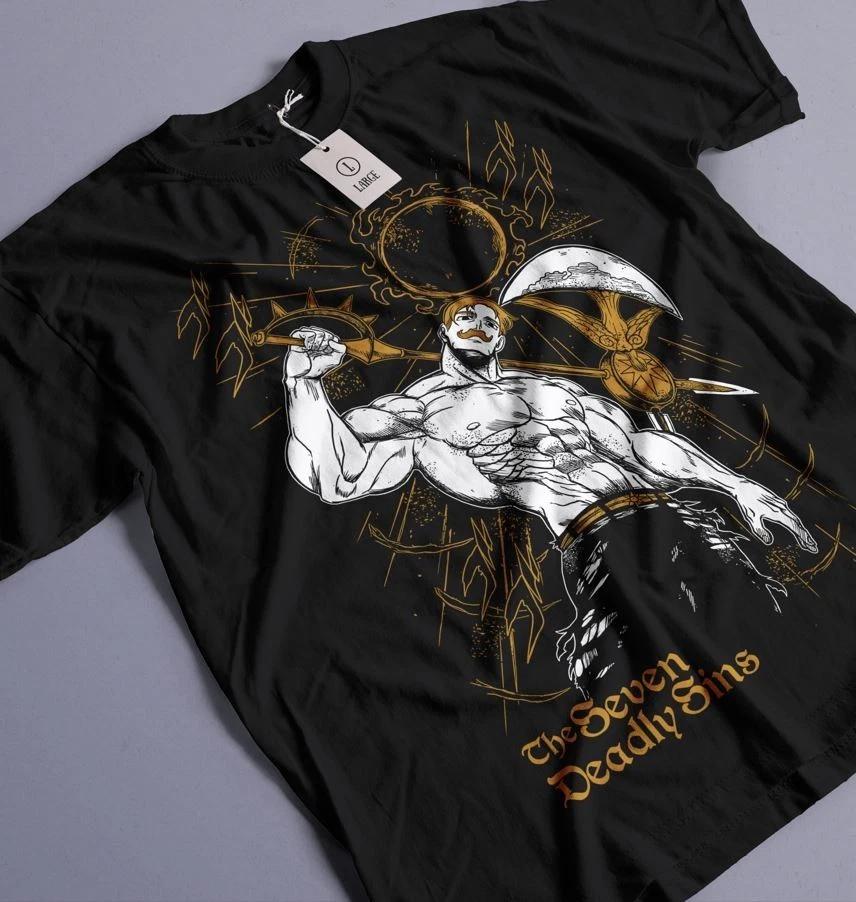 Escanor The Seven Deadly Sinsnanatsu TaizaiHawkBanAnime Unisex Soft TShirt S