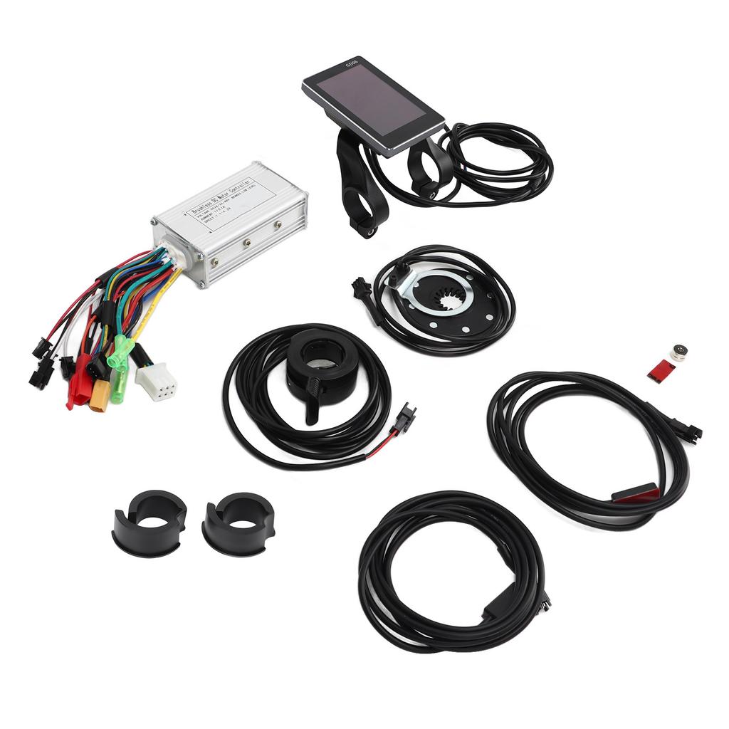 Electric Bike Conversion Kit 17A Three Mode Controller GD06 Display Brushless Motor Controller Set for 250W 350W Motor