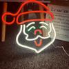 English Words  Light LED  Signs Santa  Sign for Kids Room Bedroom Hotel Shop Restaurant Wall Decoration