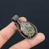 Copper Charoite Pendant Gemstone Jewelry, 999 Copper Wire Wrapped Pendant, Handmade Gift For Wife Pendant Jewelry