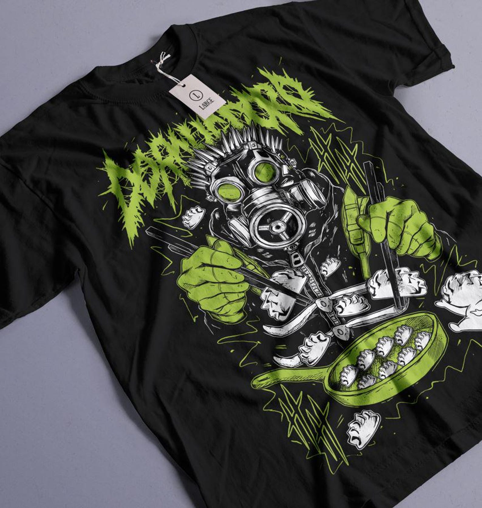 Unisex Dorohedoro Noi Anime T-Shirt, Nikaido Kaiman Manga Shirt, Caiman Shirt 4XL