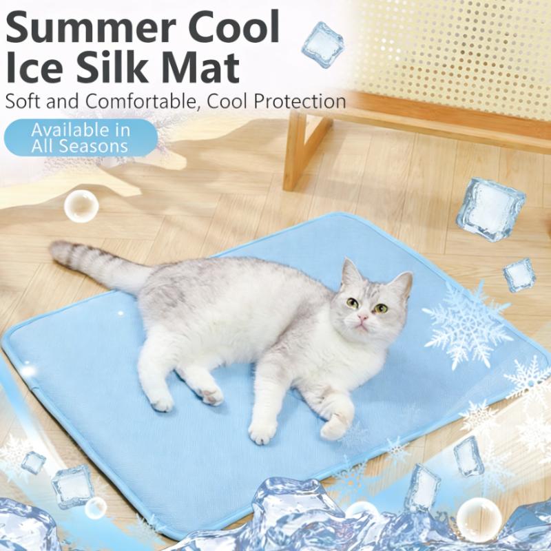 Dog Cooling Mat Summer Pet Cold Bed Extra Large For Small Big Dogs Pet Accessories Cat Durable Blanket Sofa Cat Ice Pad Mat