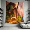 The Last Campfire Wall Hanging Printed Fabric Blanket Decorative Tapestries for Bedroom Living Room Home Decor