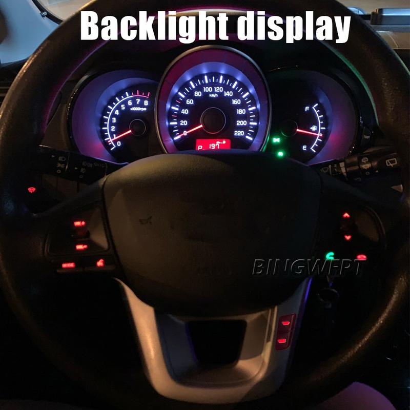 For Kia RIO 5DOORS 2012-2015 Year Steering Wheel Buttons Car Switches Controller Volume Music with Backlight