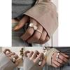 2024 Stylish Summer Butterfly Knot Ring For Women Versatile Copper Jewelry Design Trendy