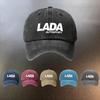 Eine Vintage LADA AUTOSPORT Gewaschene Kappe Perfekt für Tägliche Ausflüge Und ein MustHave Hut für Modebewusste Paare Sie Bietet ein Retro