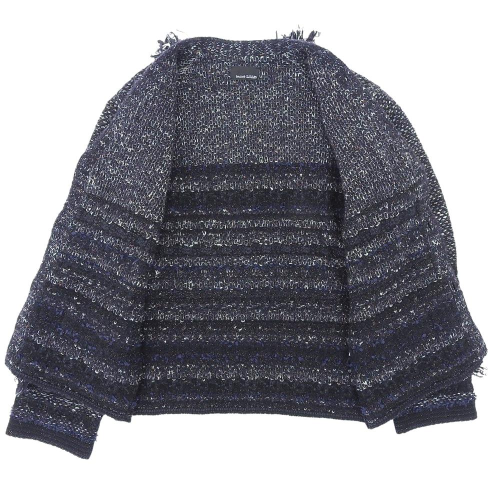 boussole Beautiful tweed jacket for women, navy, size F Jacket F NavyUsed