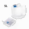 2 Pack 2 Pack Water Storage Jug Built-in Spigot Water Carrier Bucket Water Storage Tank  Camping