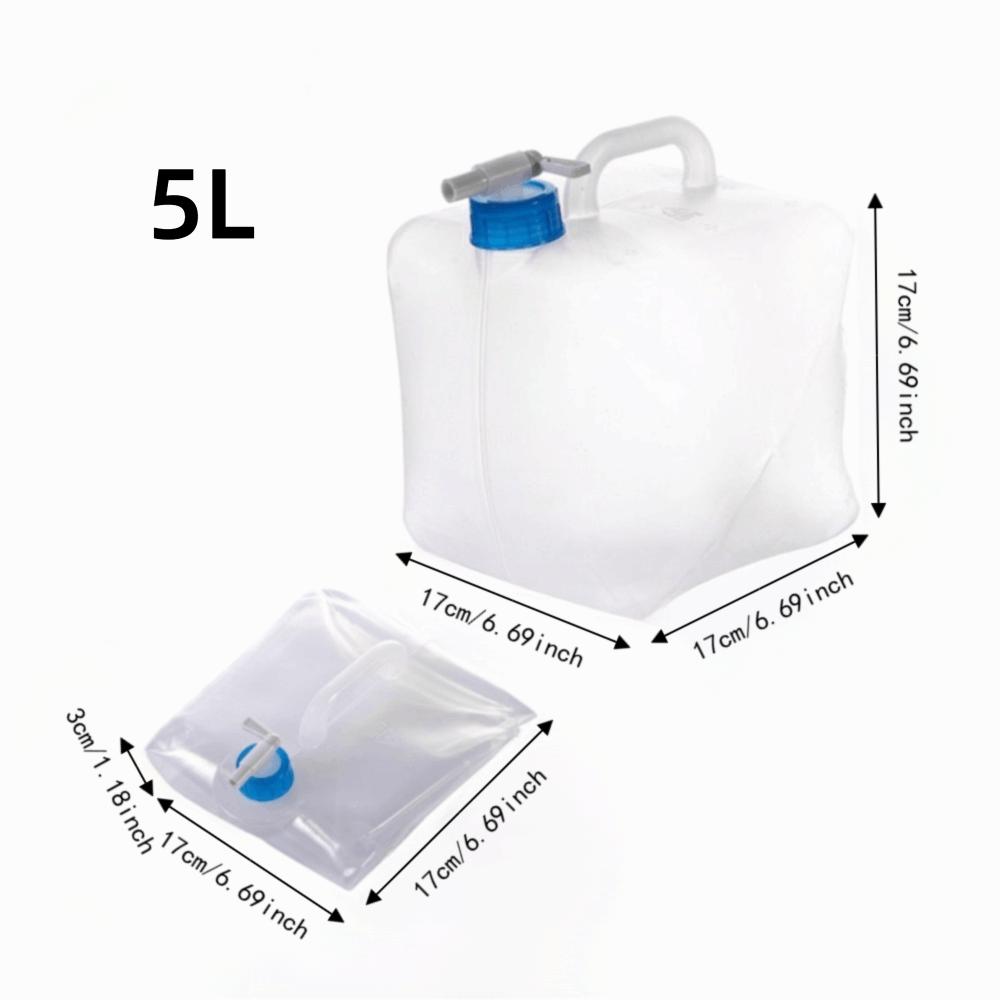 2 Pack 2 Pack Water Storage Jug Built-in Spigot Water Carrier Bucket Water Storage Tank  Camping