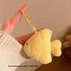 Street Stall Cute Fish Plush Toy Pendant and Keychain