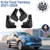 4x FOR Ford Territory Equator Sport    2024 Accessories Mudguards Update Mud Anti-splash Front Wheels Fender Mudflap