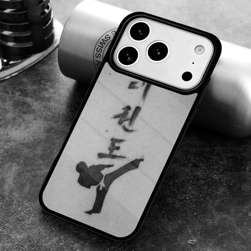 Kungfu Taekwondo Phone Case for iPhone 17 16 15 Pro Max Air 14 13 12 11 Plus Shockproof Capa Cover