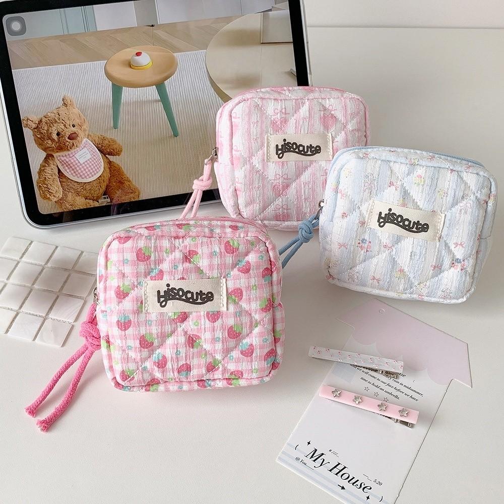 Pen Bag Cloth Toiletry Bag Pencil Case Jewelry Organizer Makeup Storage Pouch For Travel