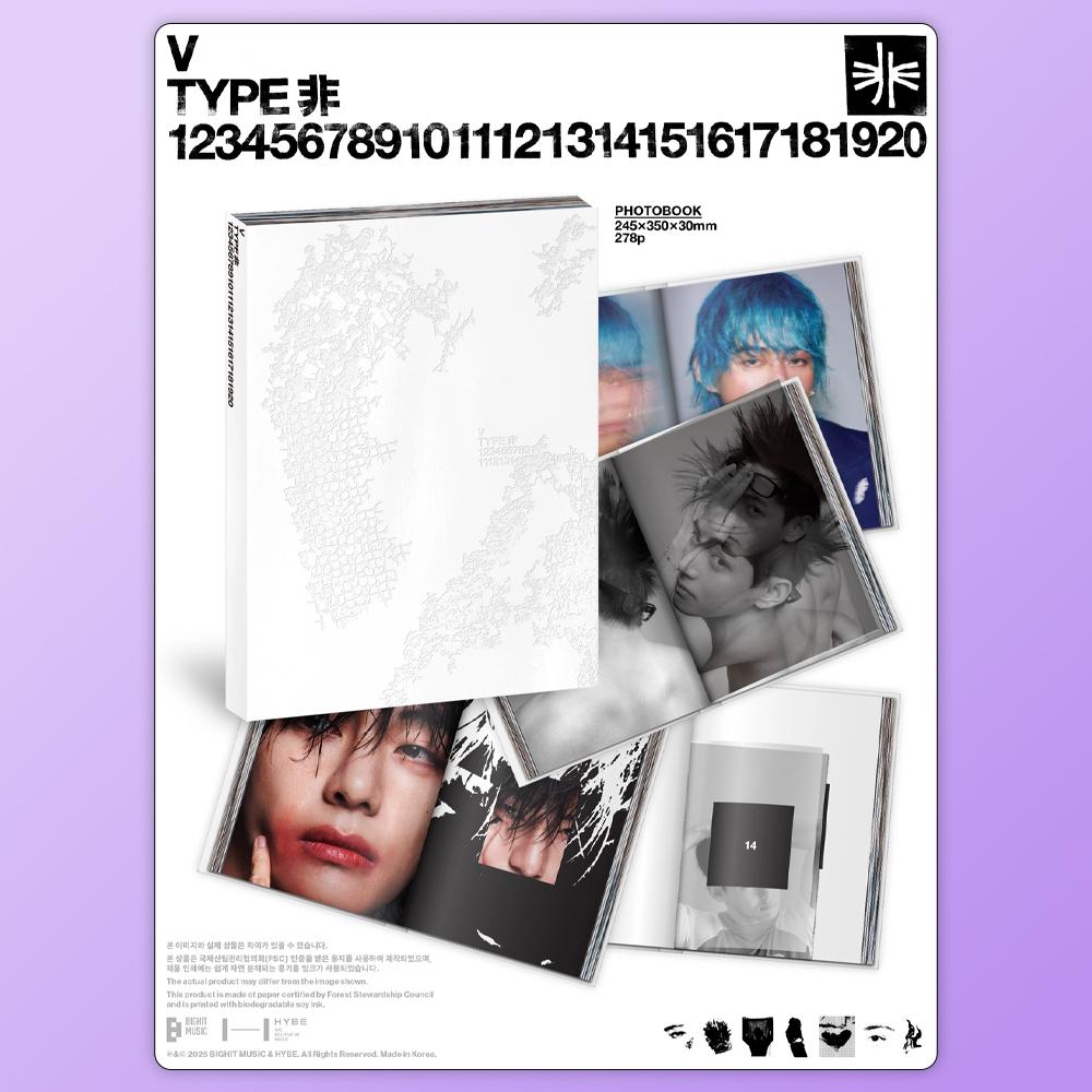V BTS - TYPE PHOTOBOOK