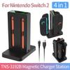 4 In 1 Charging Dock for Nintendo Switch 2 Magnetic Controller Stand Station Left Right Handle Controller Charger For Switch 2