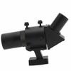 6X30 Finder Scope 45 Degree Full Image FMC HD Multilayer Coating Metal Finderscope with Fixed Bracket for Astronomical