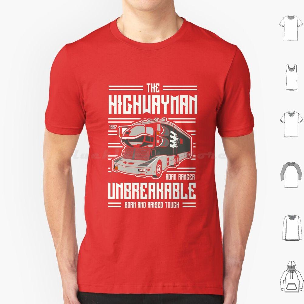 The Highwayman T Shirt Cotton Men Women DIY Print Highway Man Truck Car Rider Tv Show 1980 Usa American Geek Hero Superhero