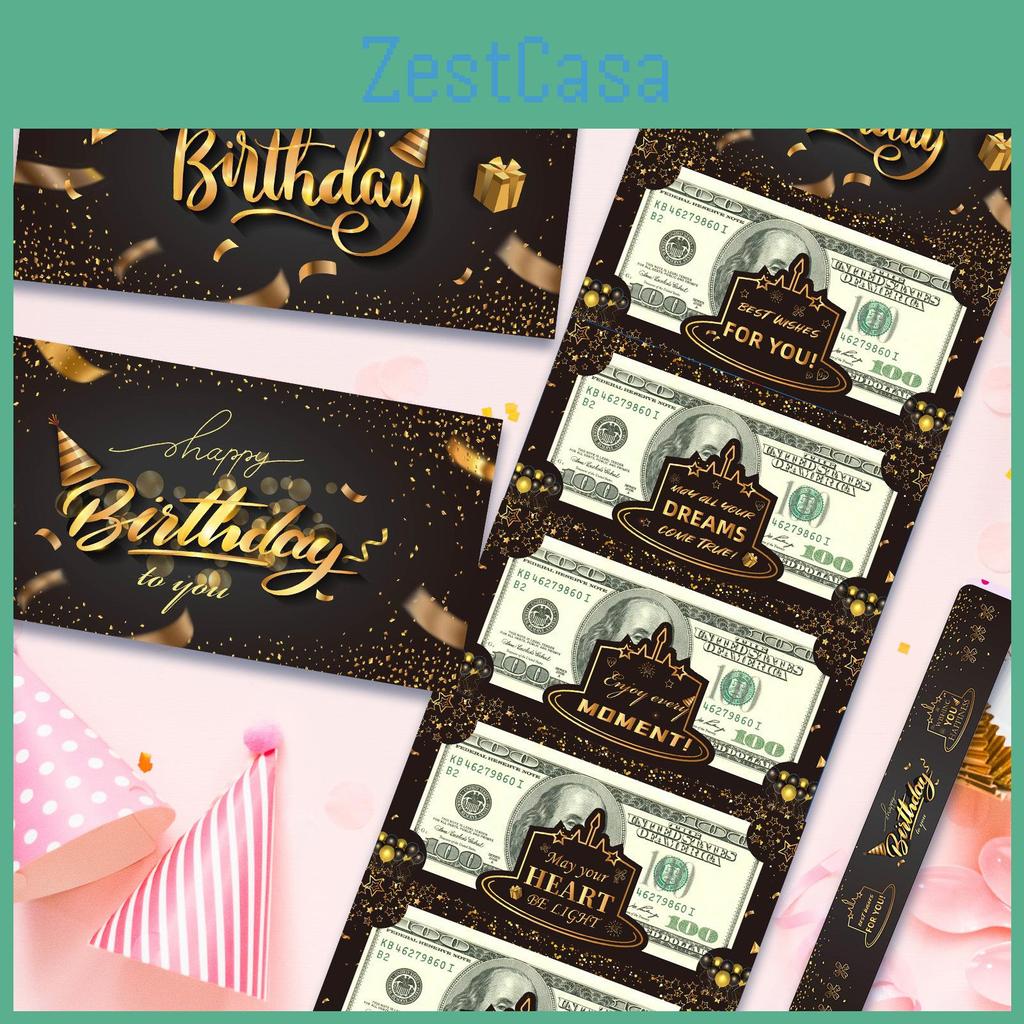 Folding Red Classic Packet With Black Gold Finish For Christmas Gifting Festive