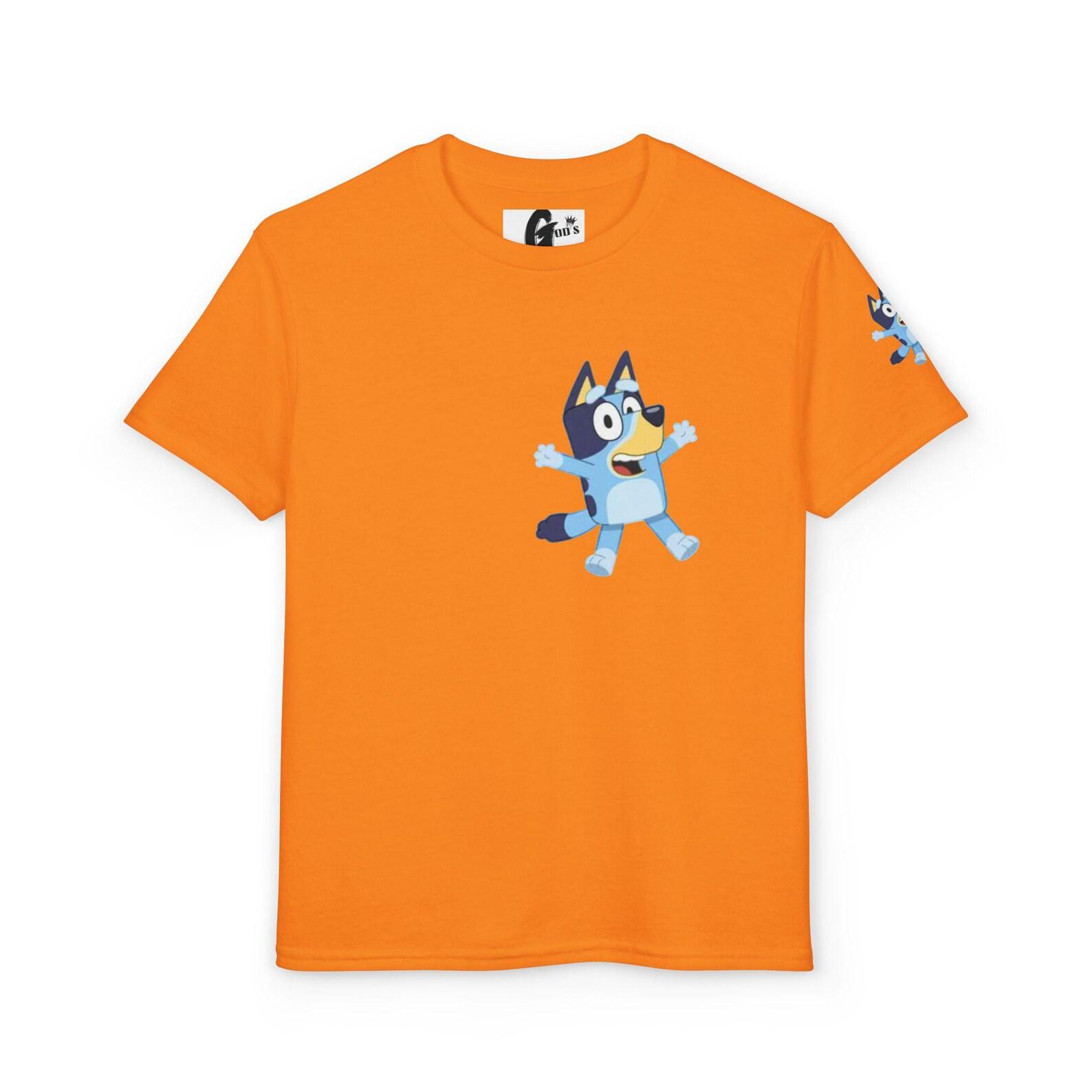 Bluey Character Tee | Youth T-Shirt, Cartoon Puppy Design 110
