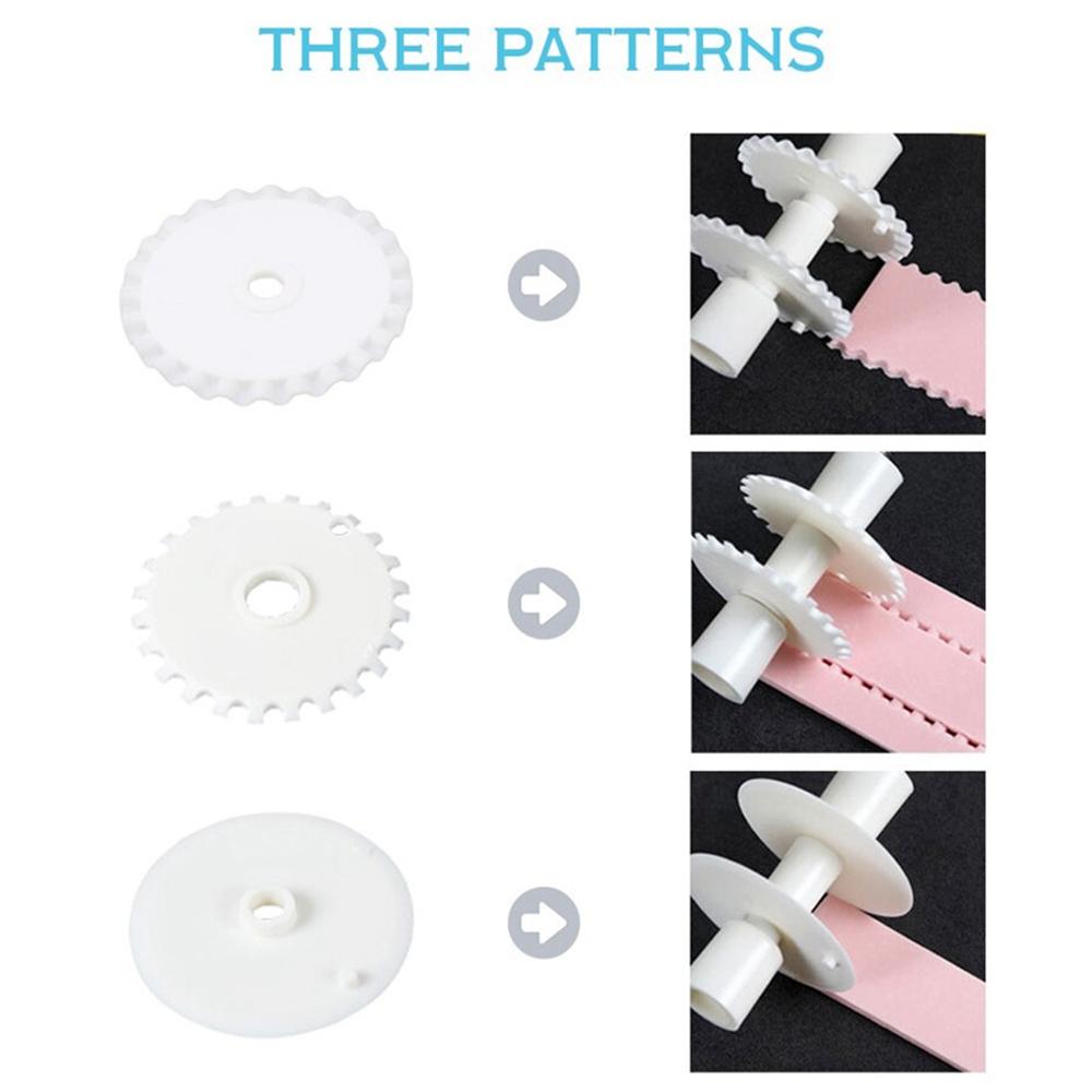 Border DIY Sugar Cutting Dough Roller Embosser Cake Tool Lace Cutters Fondant Decorating Mold