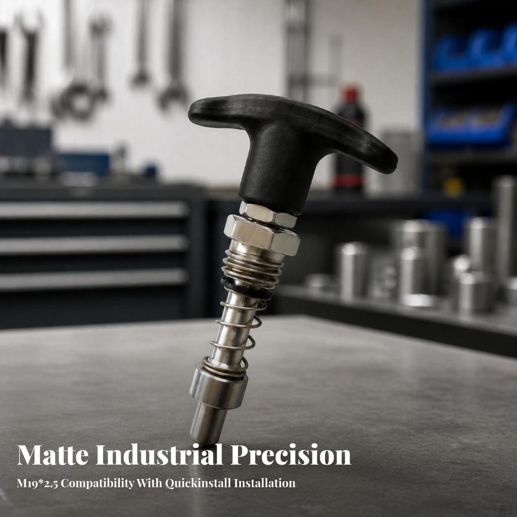 Pull Pin with THandle | Fastrelease, Threaded Hexagonal Nut