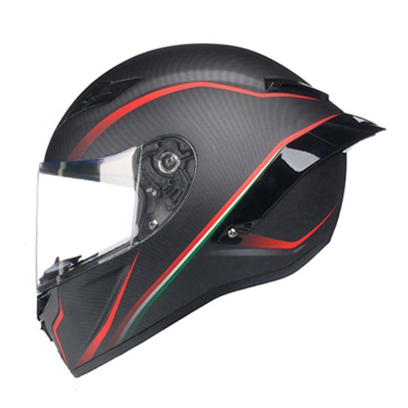 Full Face Motorcycle Helmet Universal Men Women All Season DOT Approved